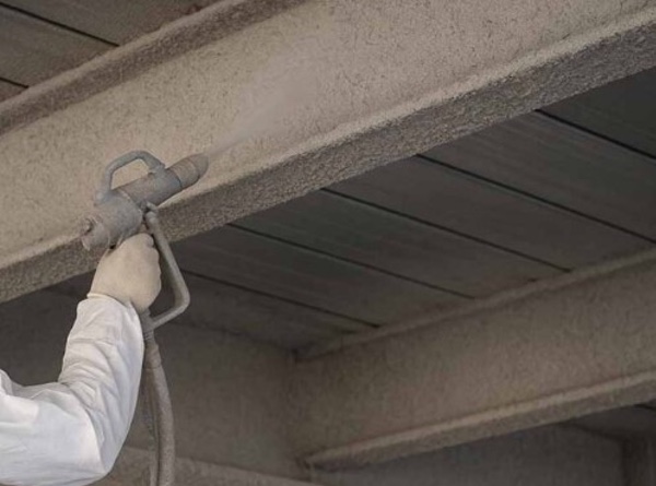 Proyectado de mortero ignífugo en Barcelona