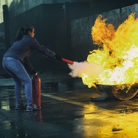 Cuando no utilizar el agua en un incendio